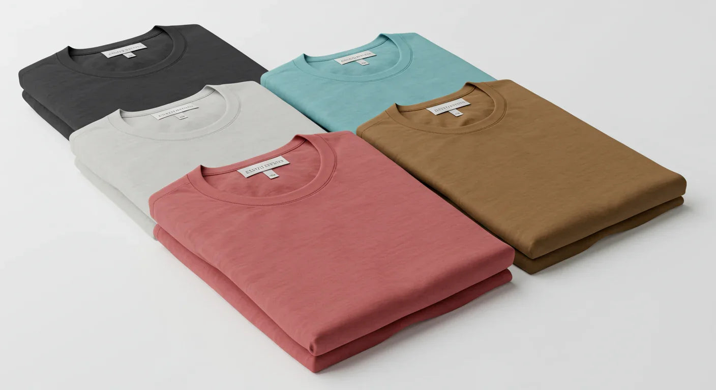 As melhores marcas de camisetas de algodão egípcio premium