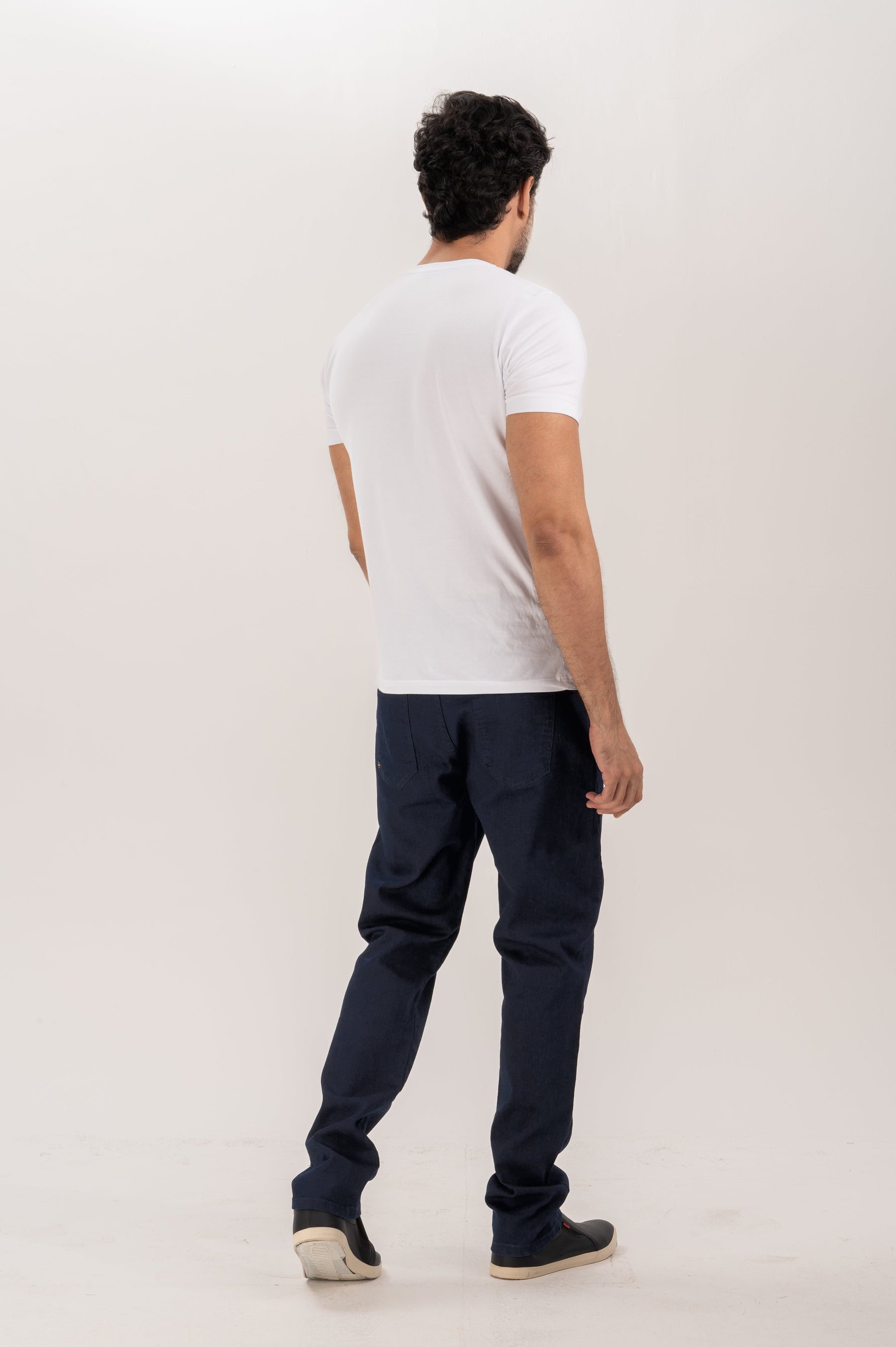 Calça Five Pocket Jeans Carbono Slim