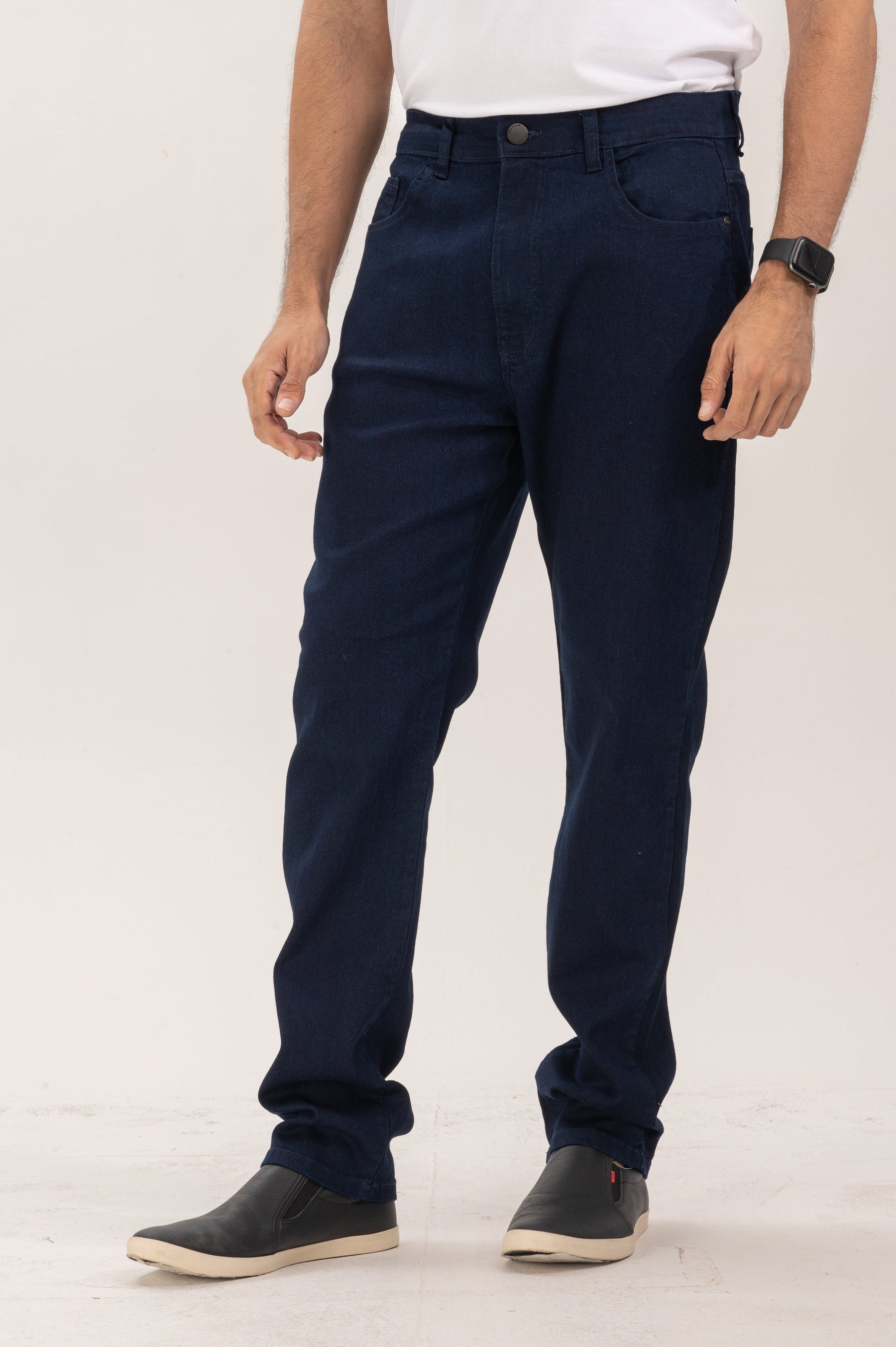 Calça Five Pocket Jeans Carbono Slim