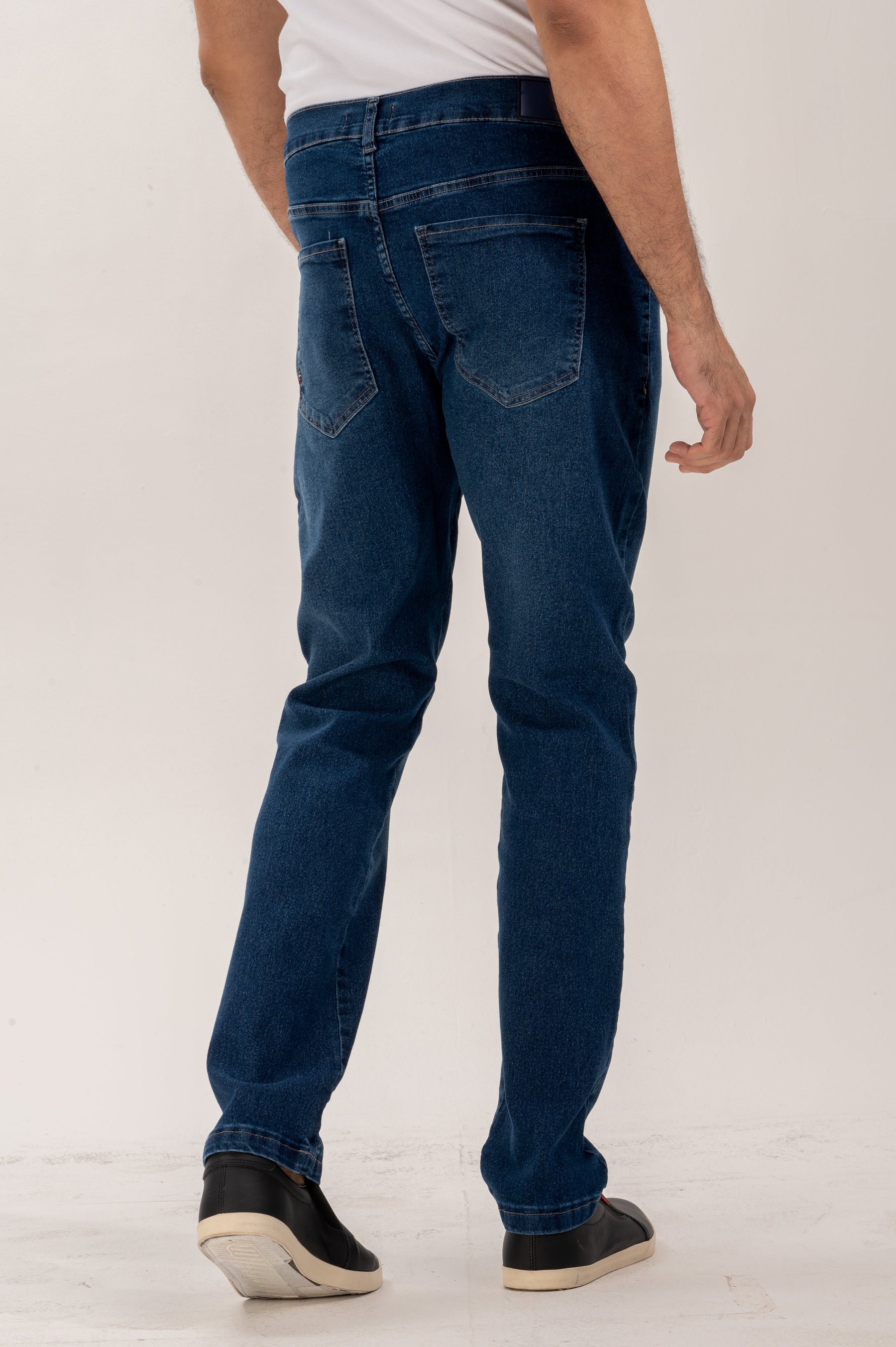 Calça Five Pocket Jeans Stone Slim