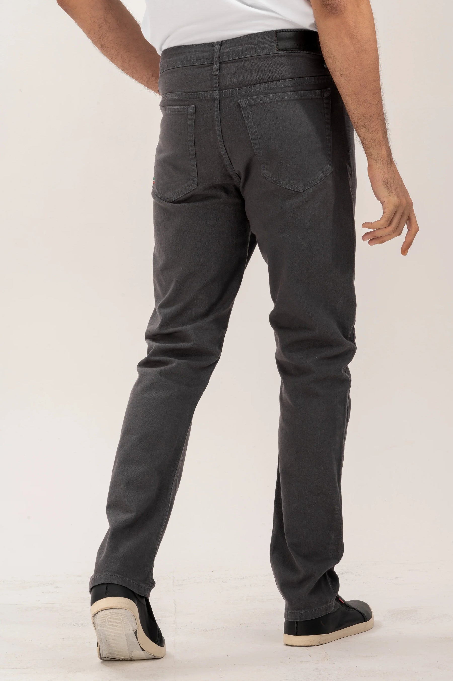 Calça Five Pocket Sarja Slim