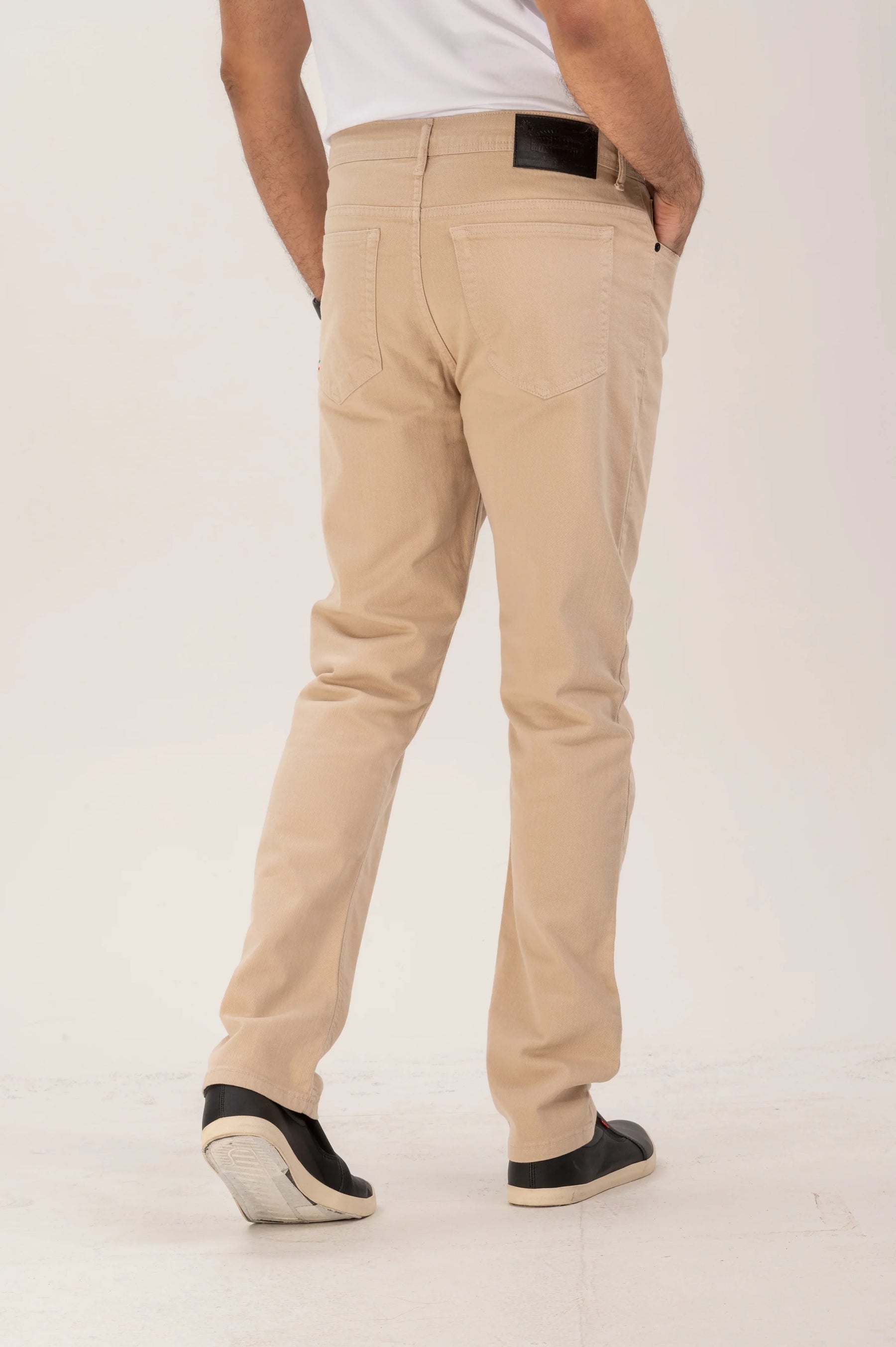 Calça Five Pocket Sarja Slim
