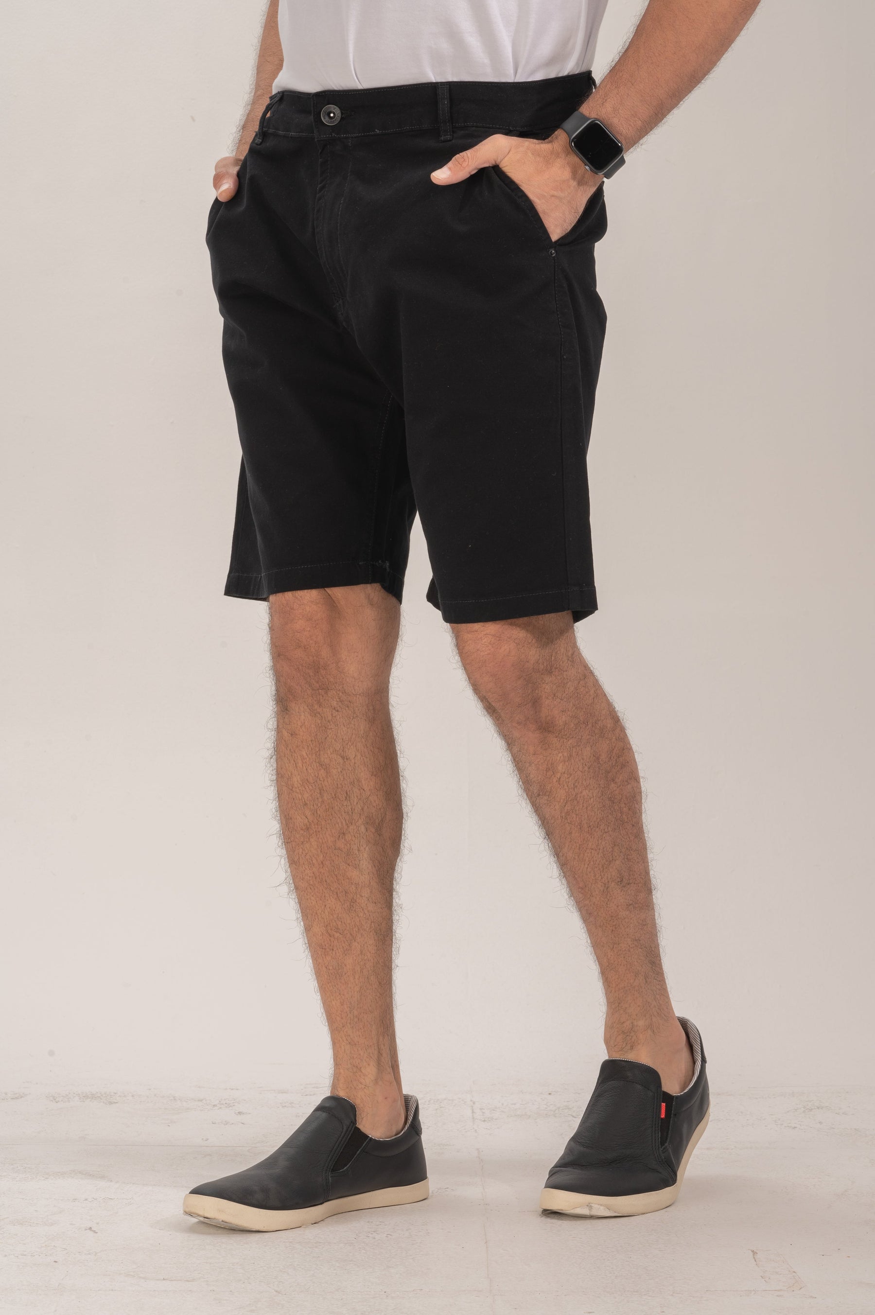 Bermuda Chino Sarja Premium Alfaiataria Slim
