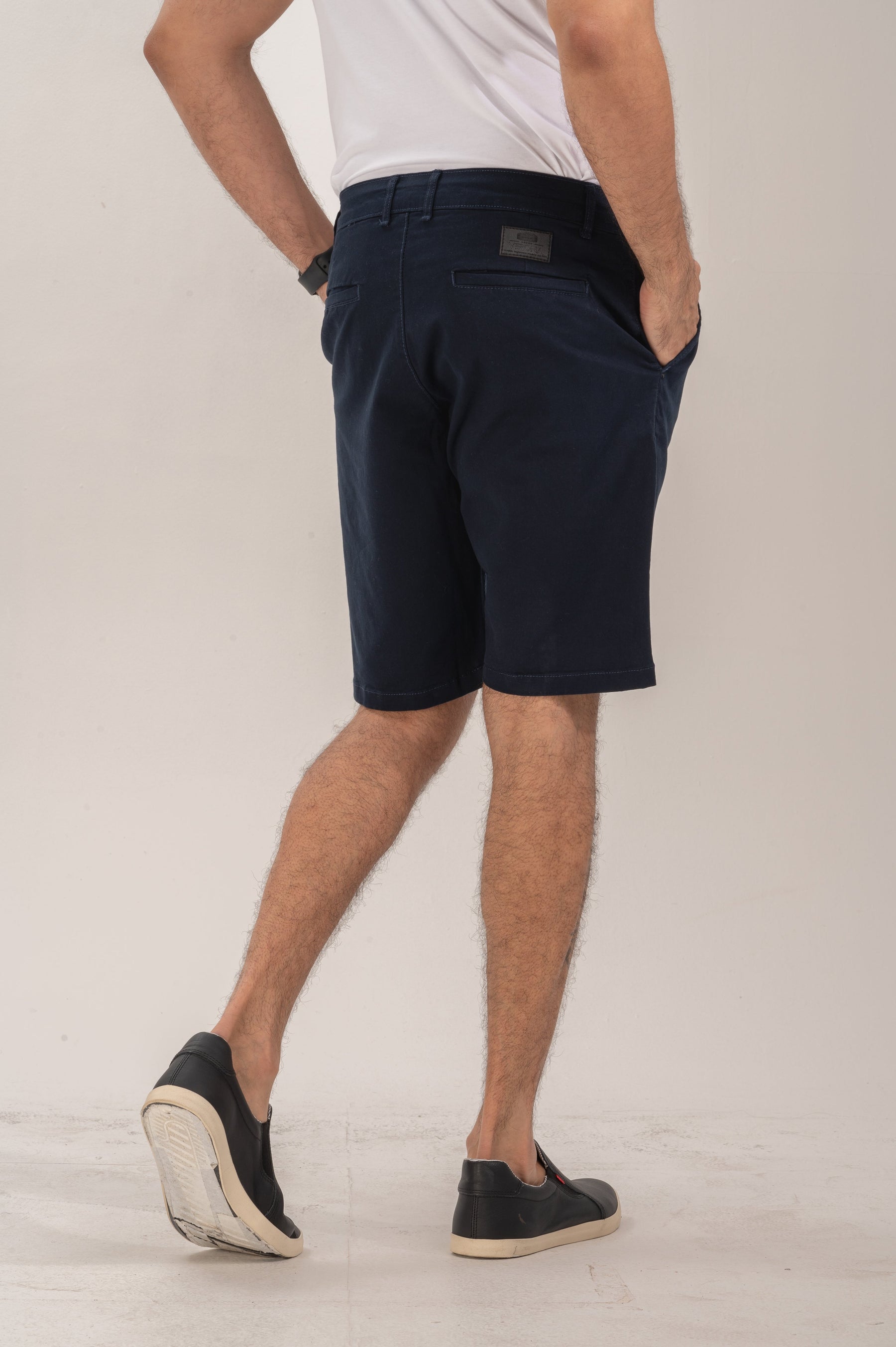 Bermuda Chino Sarja Premium Alfaiataria Slim