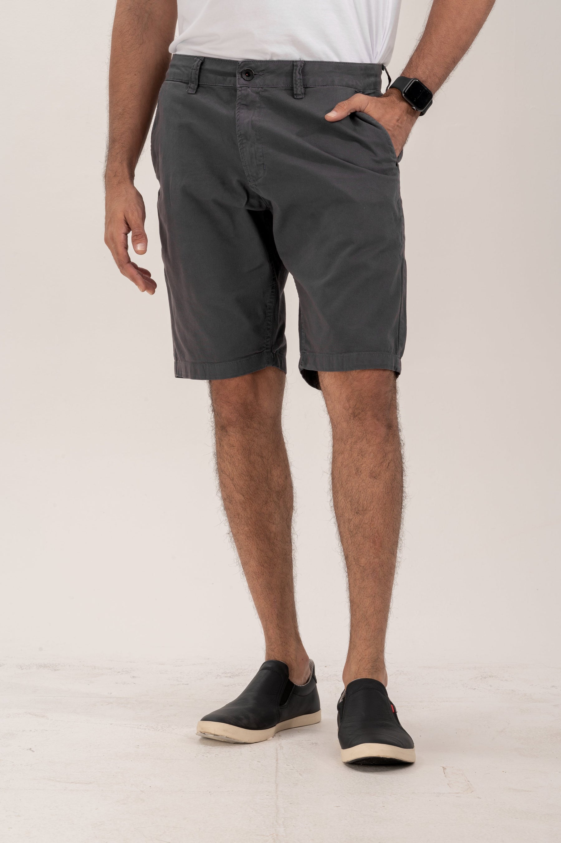 Bermuda Chino Sarja Premium Alfaiataria Slim