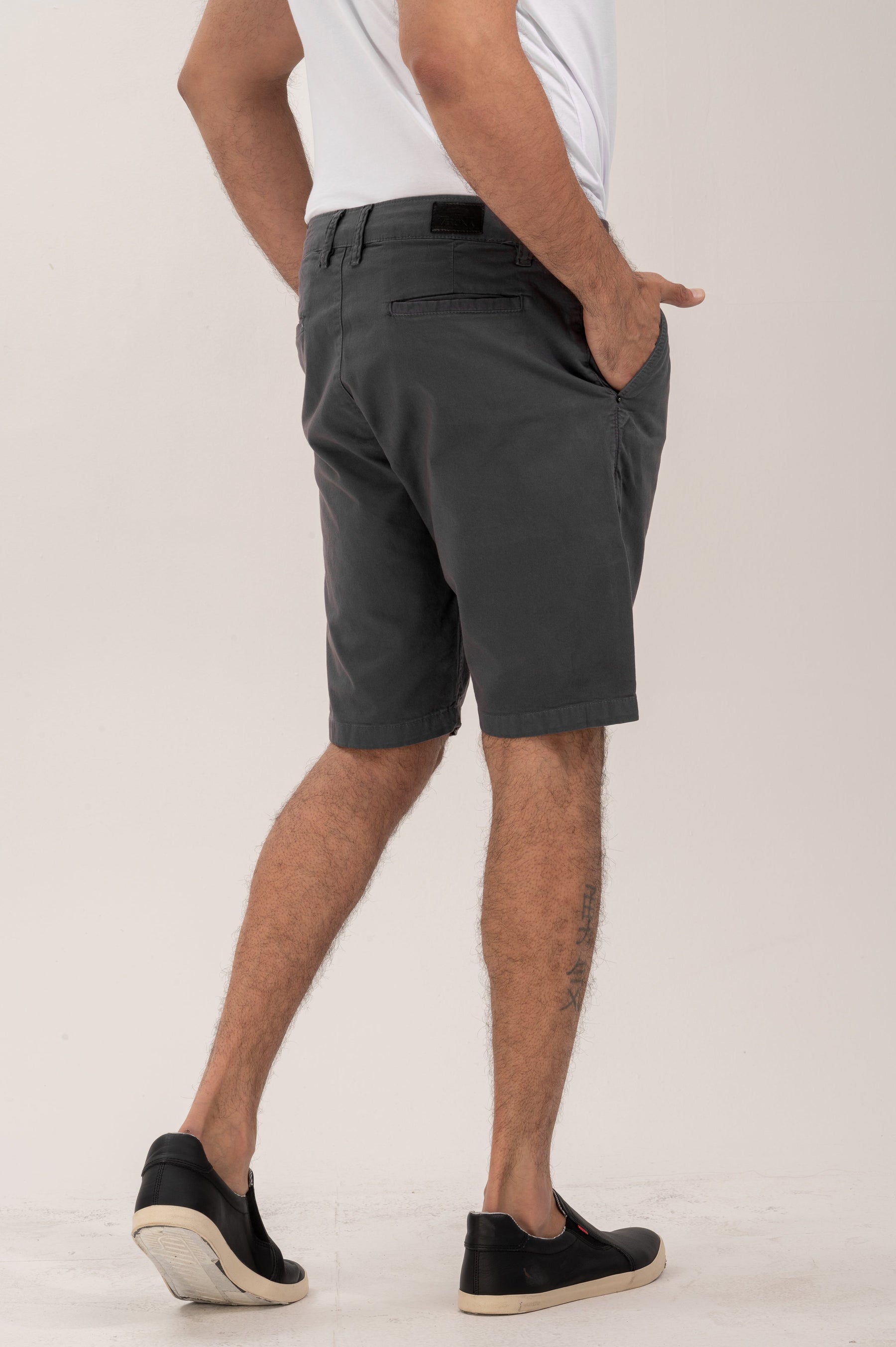 Bermuda Chino Sarja Premium Alfaiataria Slim