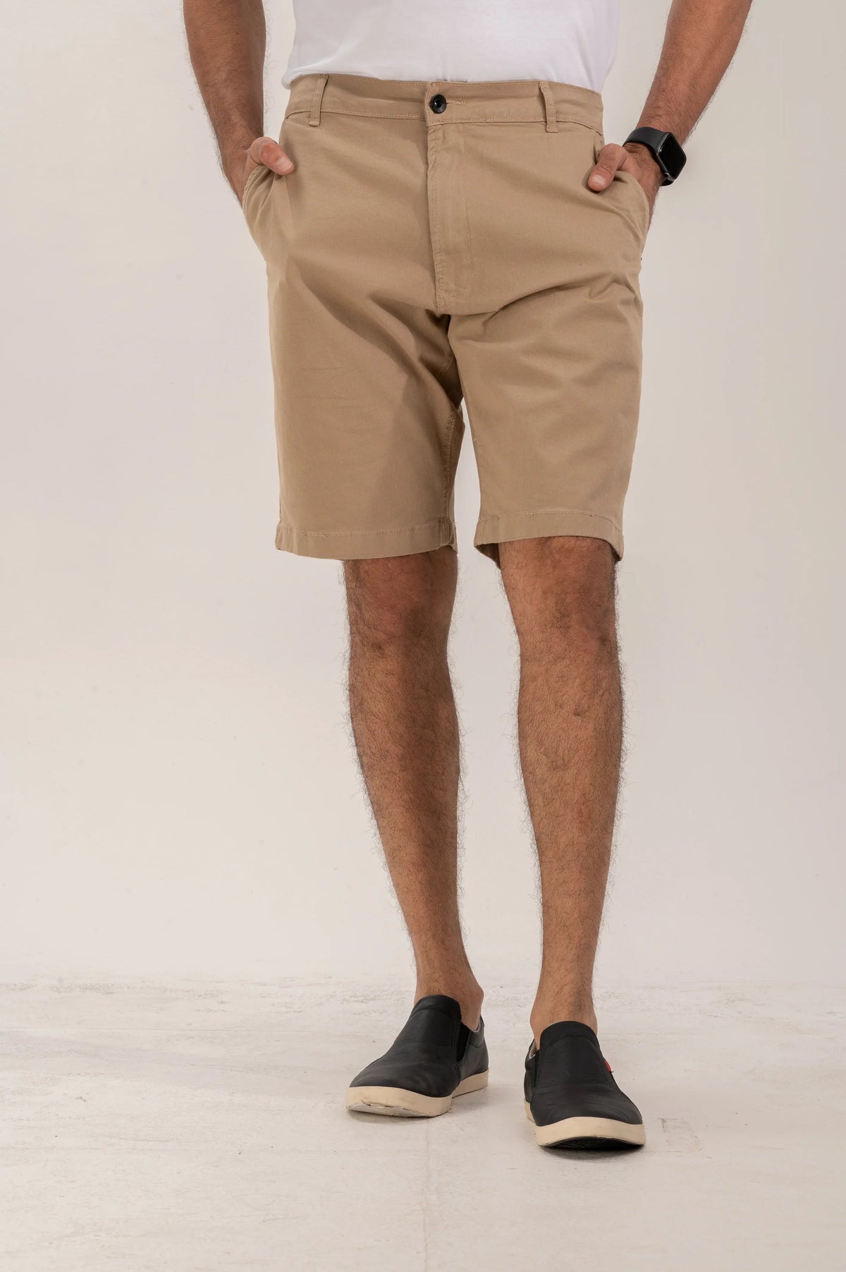 Bermuda Chino Sarja Premium Alfaiataria Slim