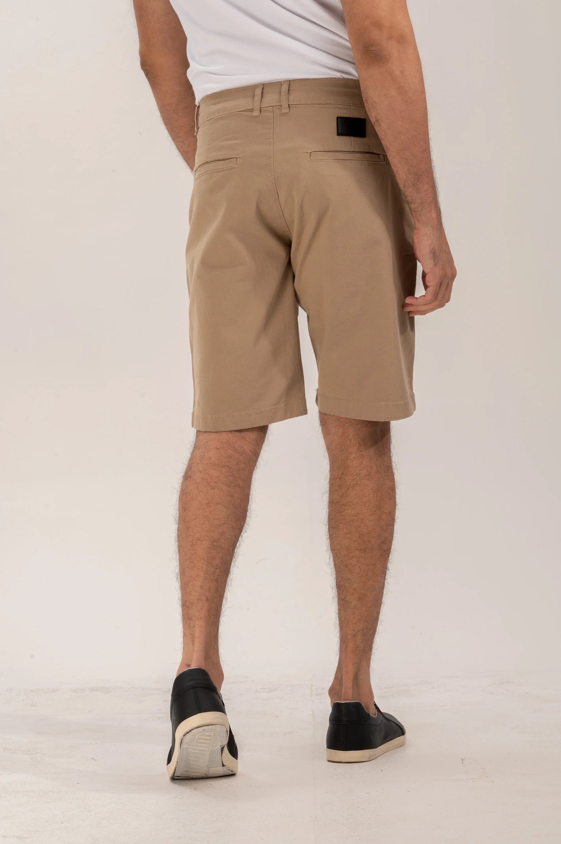 Bermuda Chino Sarja Premium Alfaiataria Slim