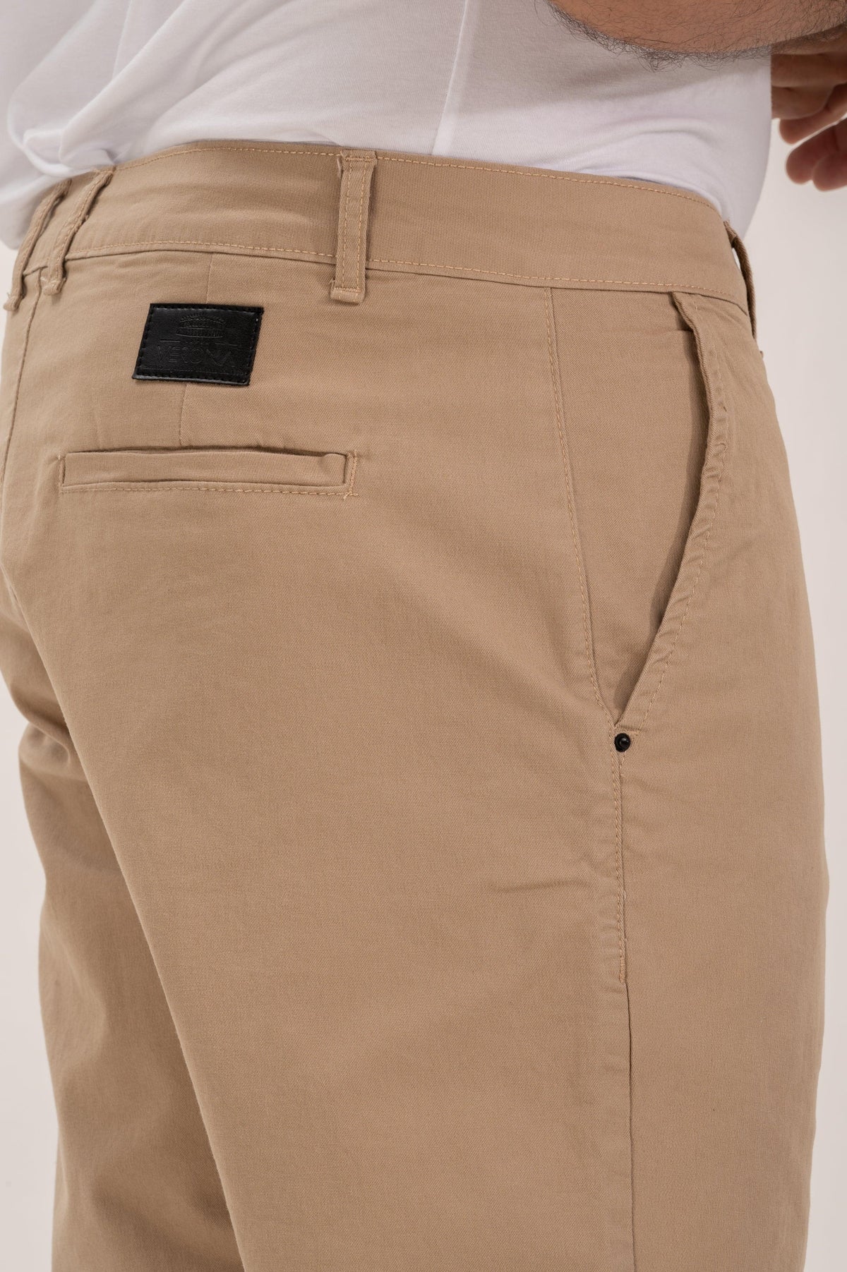 Bermuda Chino Sarja Premium Alfaiataria Slim
