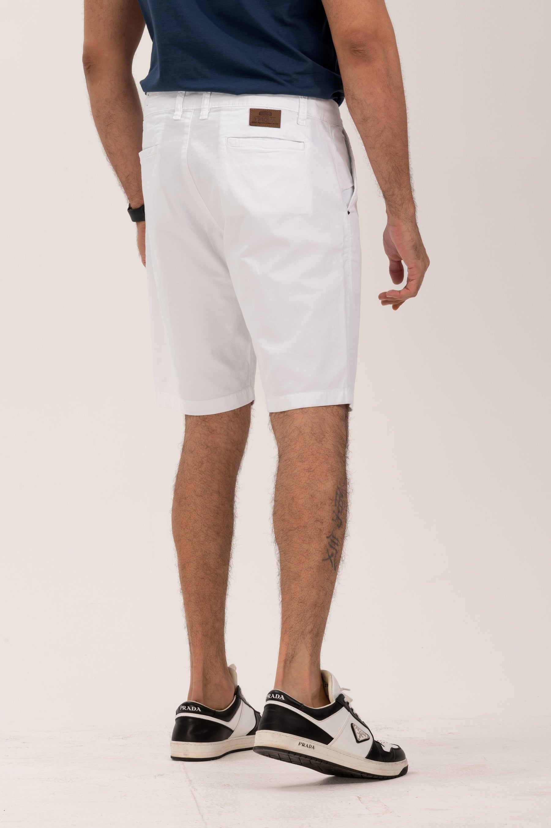 Bermuda Chino Sarja Premium Alfaiataria Slim