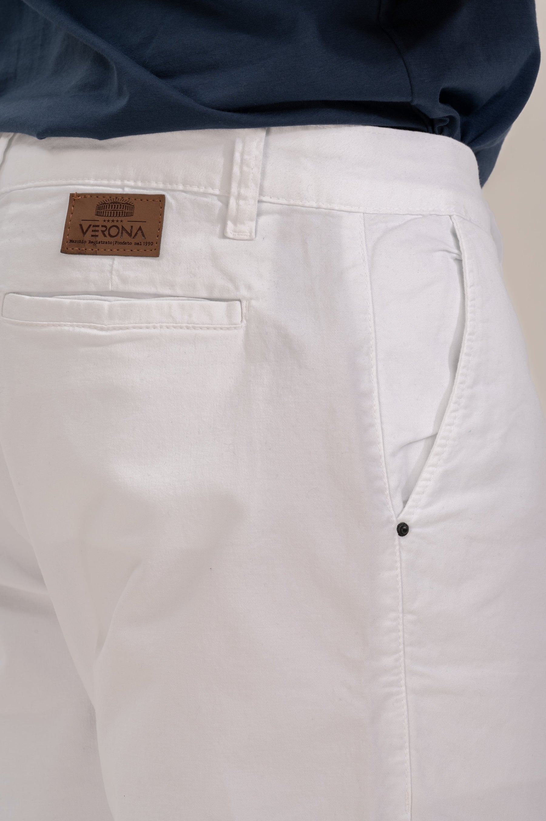 Bermuda Chino Sarja Premium Alfaiataria Slim