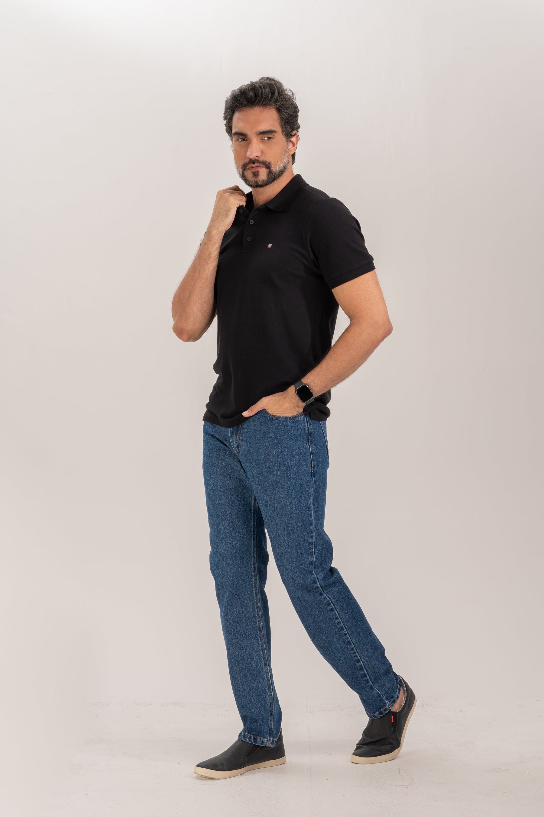Calça Five Pocket Jeans 13oz Reta