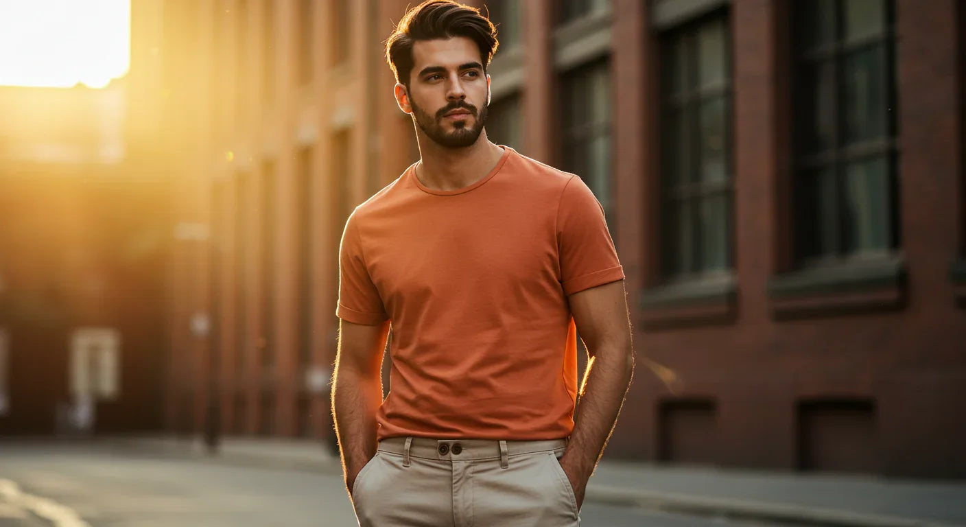 Transforme Seu Guarda-Roupa com Moda Masculina Premium em 2025: Calça Chino, Bermuda Chino e Camisetas que Rejuvenescem o Estilo