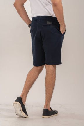 Bermuda Chino Sarja Premium Alfaiataria Slim