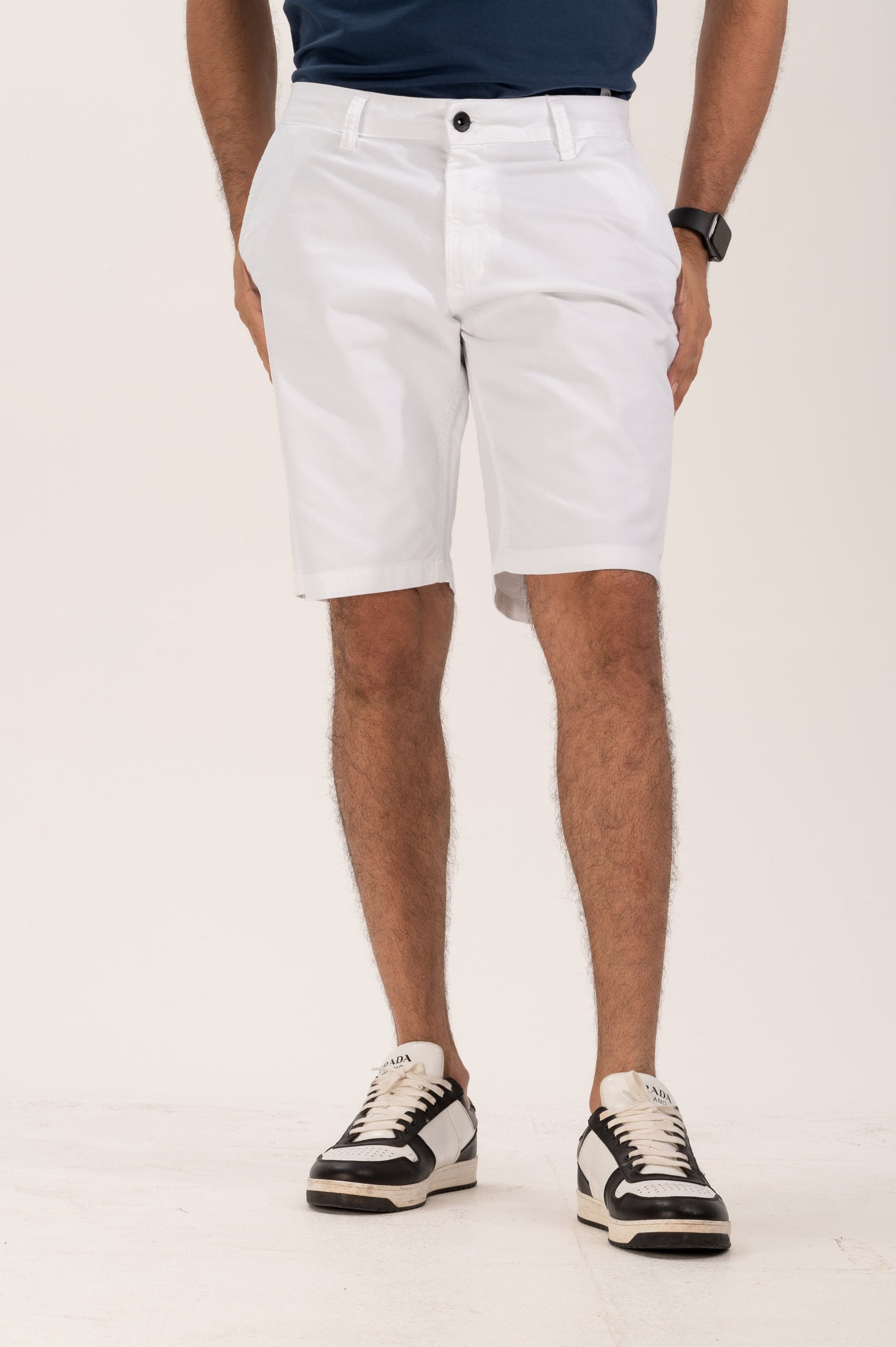 Bermuda Chino Sarja Premium Alfaiataria Slim