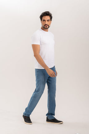 Calça Premium Jeans Claro Slim